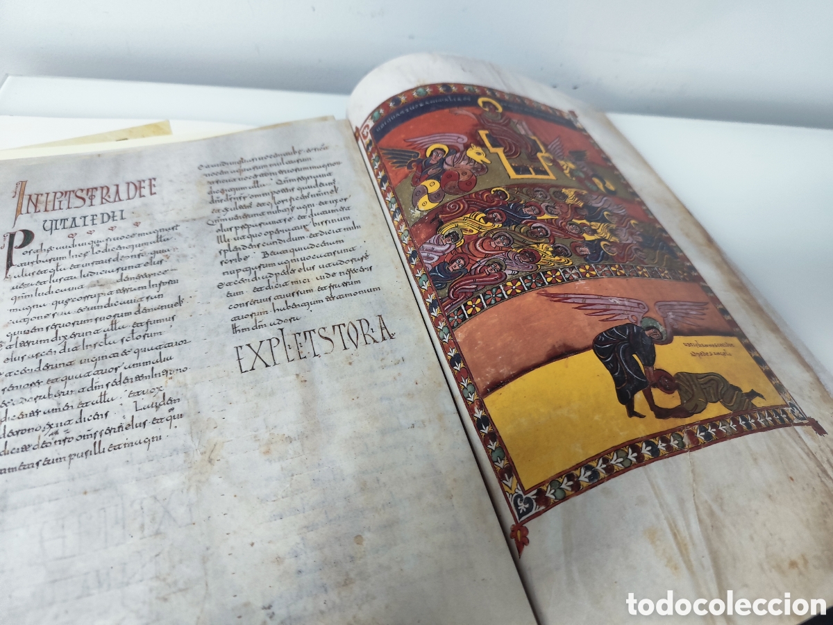 Libros de segunda mano: BEATO DE LIEBANA SAN MIGUEL DE ESCALADA. AULA ARTIS FACSIMILIS. FOLIO 2 200 RECTO 207 VERSO - Foto 11