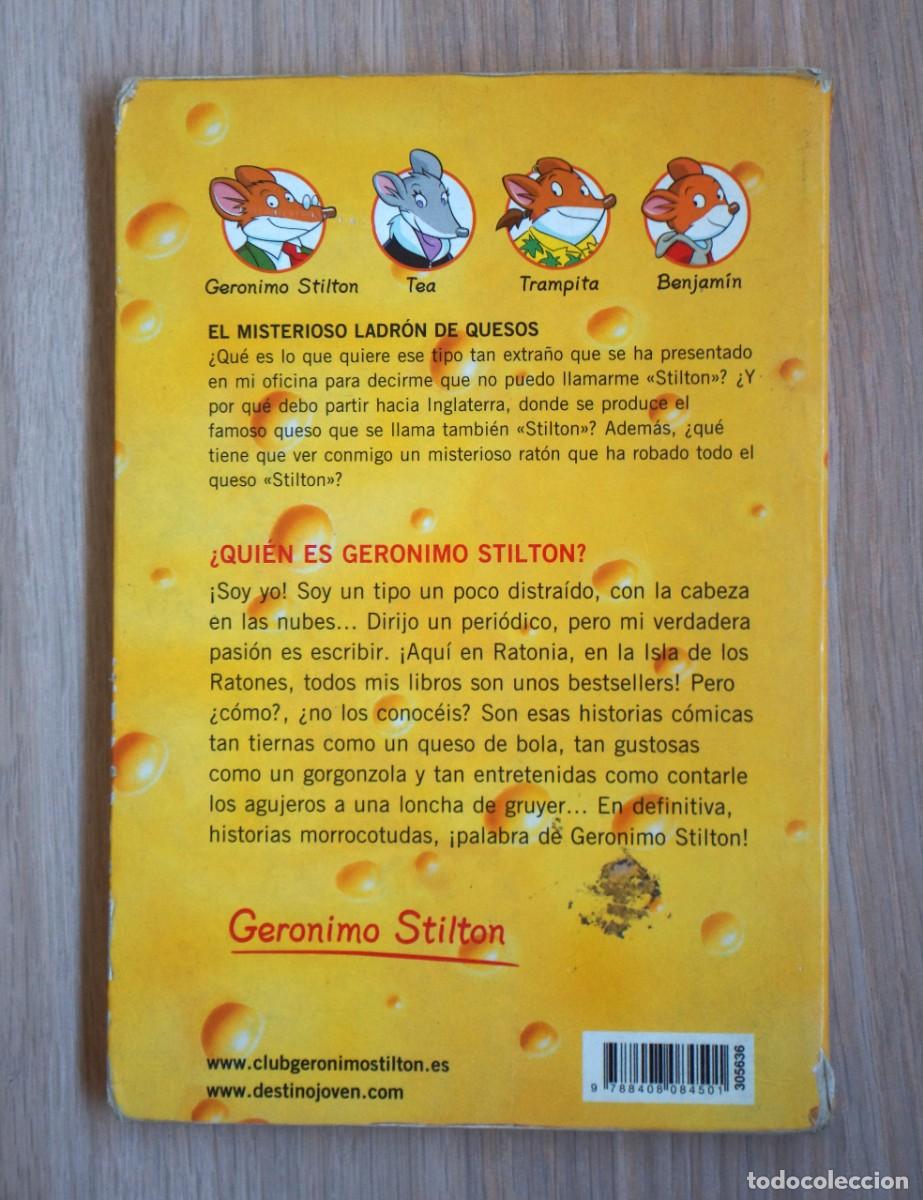 Libros de segunda mano: Geronimo Stilton. El misterioso ladr&oacute;n de queso - Foto 2