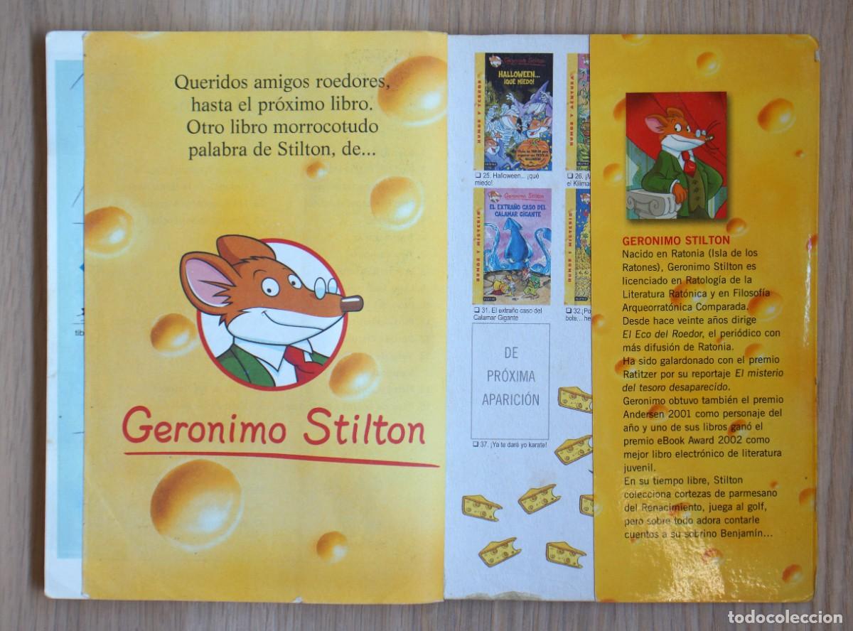 Libros de segunda mano: Geronimo Stilton. El misterioso ladr&oacute;n de queso - Foto 4