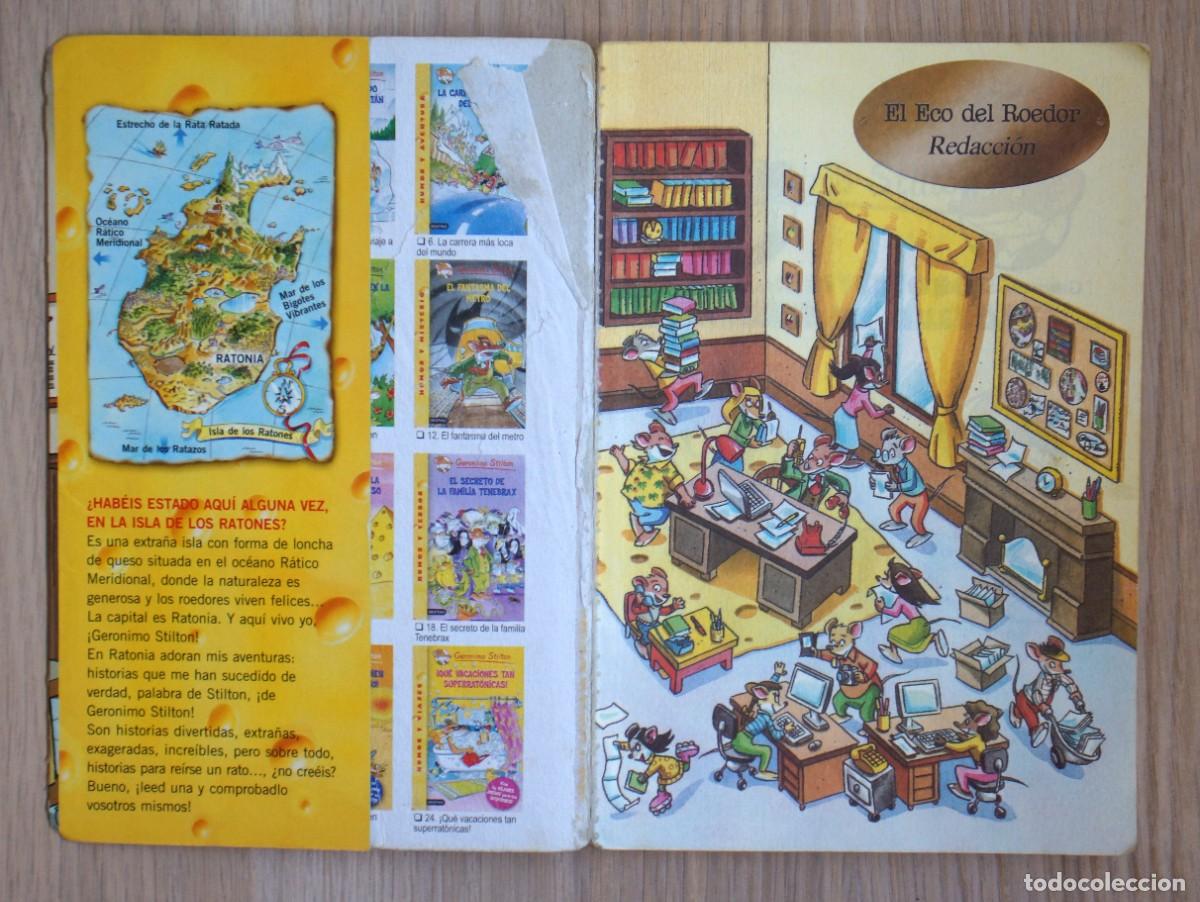 Libros de segunda mano: Geronimo Stilton. El misterioso ladr&oacute;n de queso - Foto 5