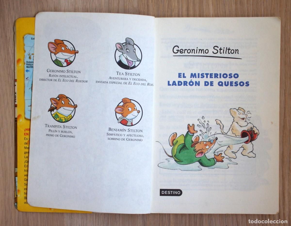 Libros de segunda mano: Geronimo Stilton. El misterioso ladr&oacute;n de queso - Foto 6