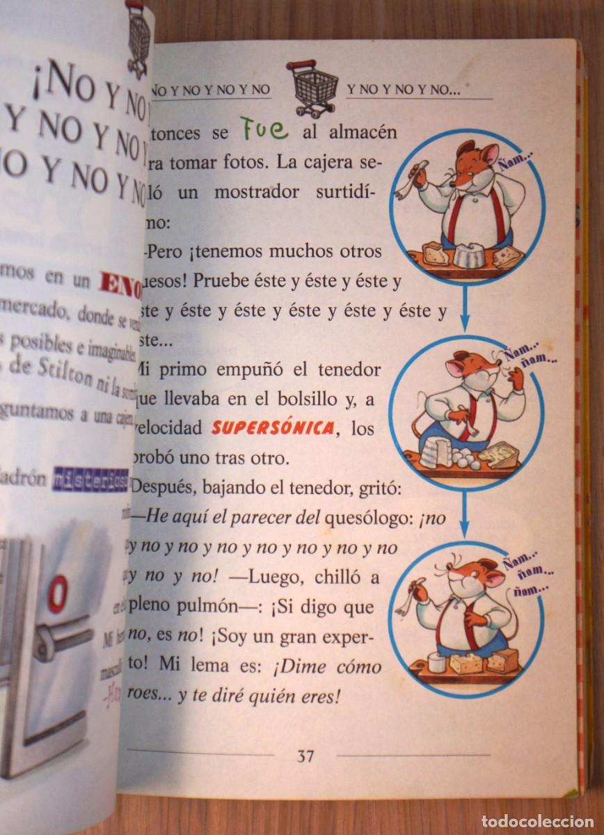 Libros de segunda mano: Geronimo Stilton. El misterioso ladr&oacute;n de queso - Foto 9