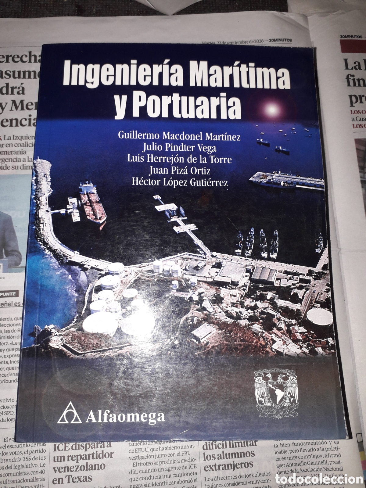 Libros de segunda mano: INGENIER&Iacute;A MAR&Iacute;TIMA Y PORTUARIA. VV.AA.