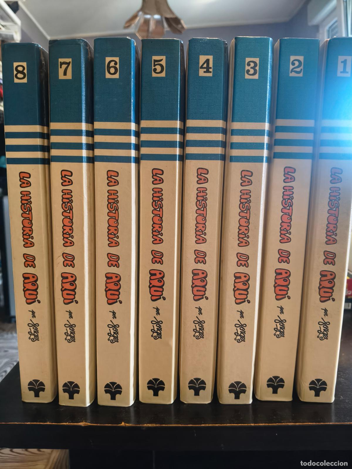 Libros de segunda mano: Coleccion completa la historia de aqui