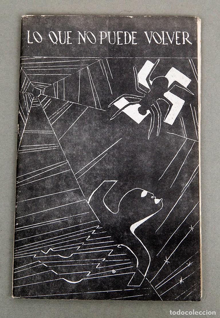 Libros de segunda mano: LO QUE NO PUEDE VOLVER (FASCISMO) - SIN FECHA