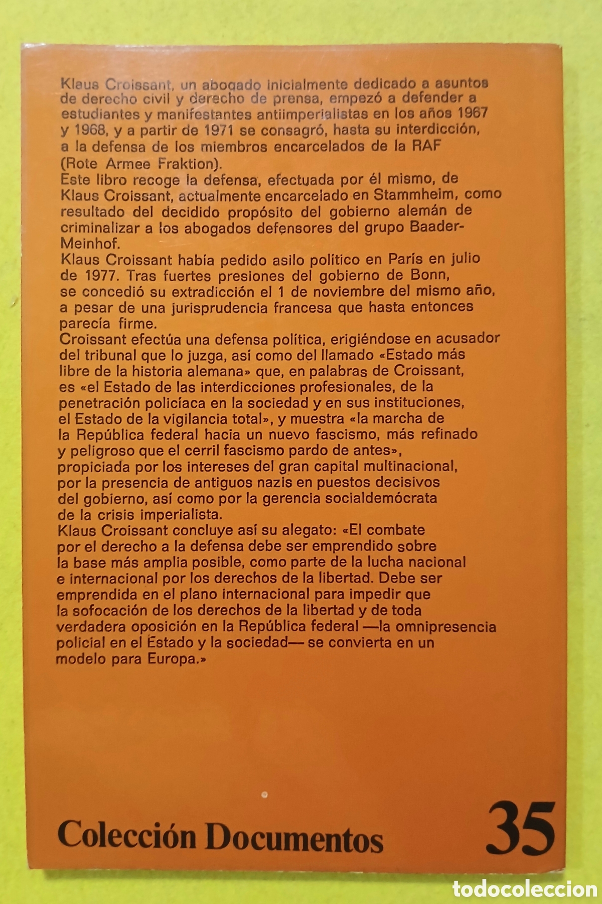 Libros de segunda mano: Proceso en la Rep&uacute;blica Federal Alemana - Foto 2