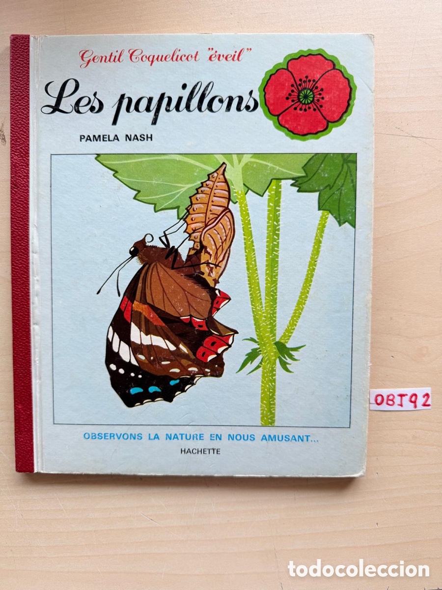 Libros de segunda mano: Libro les papillons pamela nash