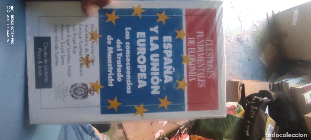 Libros de segunda mano: Espa&ntilde;a y la Uni&oacute;n Europea las consecuencias del tratado de Maastricht