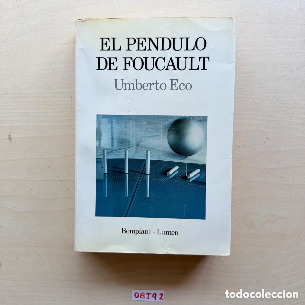 Libros de segunda mano: Libro el pendulo de foucault