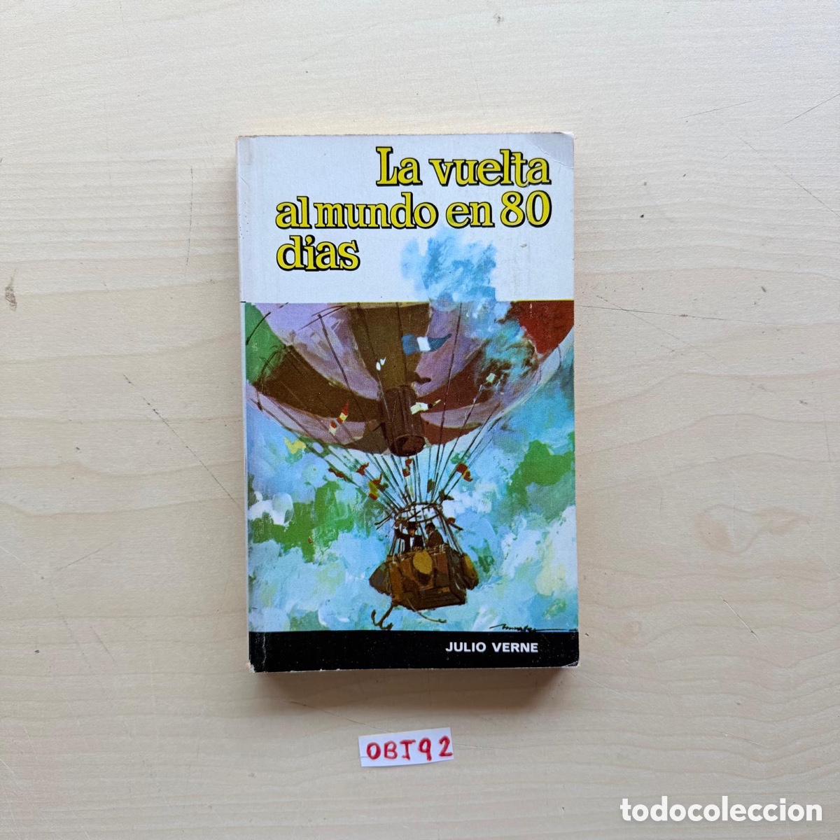 Libros de segunda mano: Libro la vuelta al mundo en 80 d&iacute;as