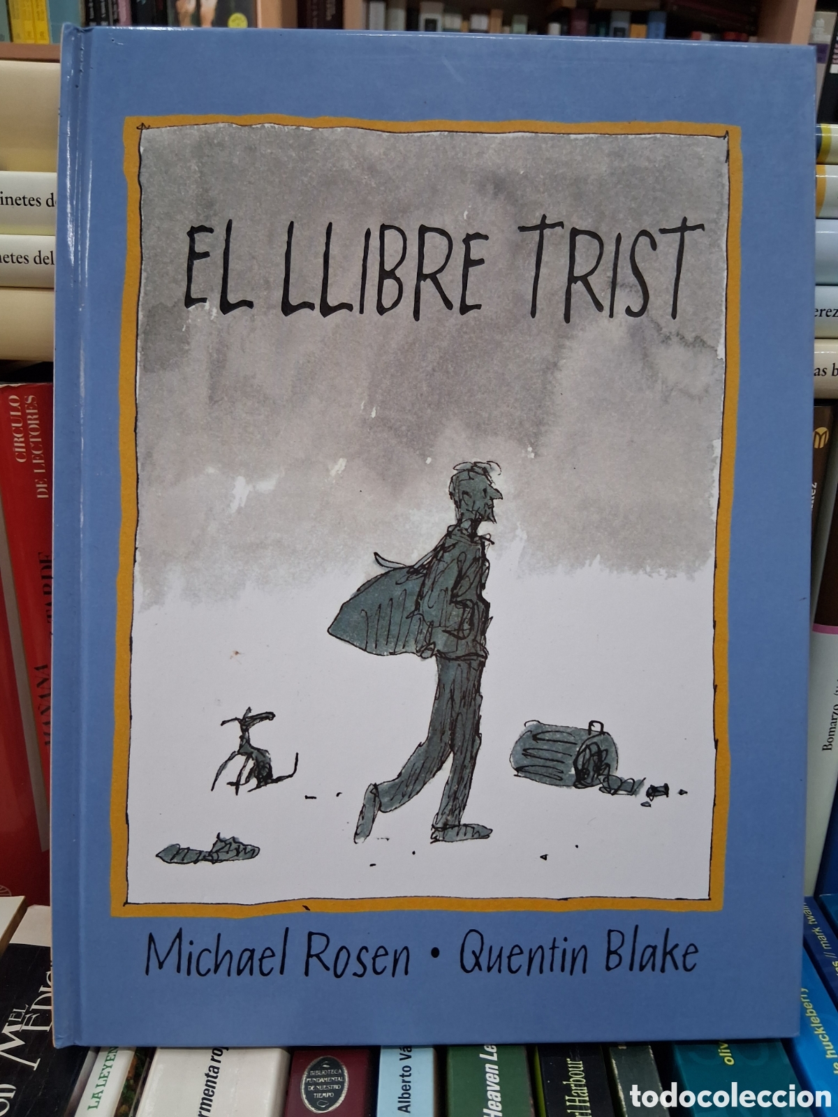 Libros de segunda mano: El llibre trist - Micharl Rosen . Quentin Blake. Ed. Serres