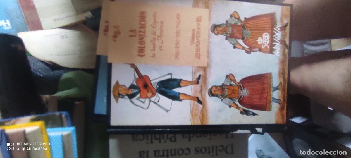 Libros de segunda mano: LA COLONIZACI&Oacute;N - LA HUELLA DE ESPA&Ntilde;A..-BIBLIOTECA IBEROAMERICANA N&ordm; 13-500 ANIVERSARIO-ANAYA 1988.