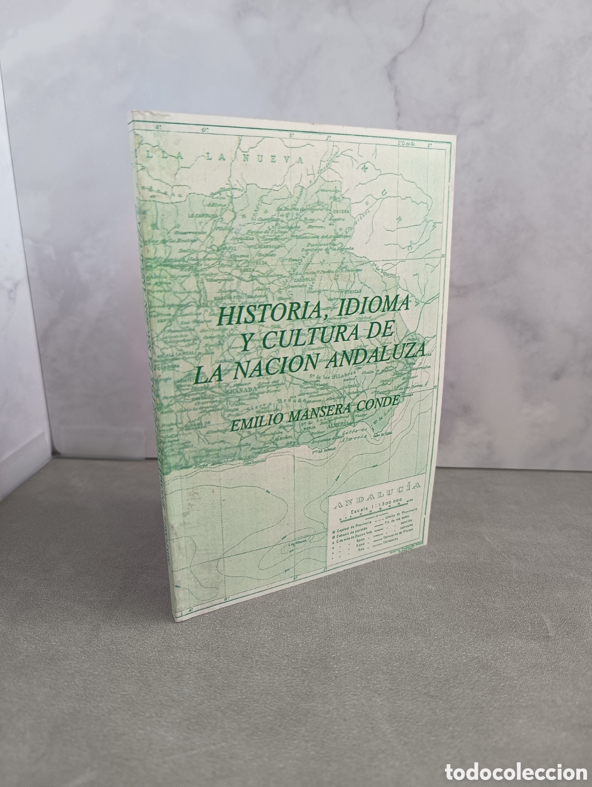 Livres d'occasion: EMILIO MANSERA CONDE - HISTORIA, IDIOMA Y CULTURA DE LA NACI&Oacute;N ANDALUZA (1992)