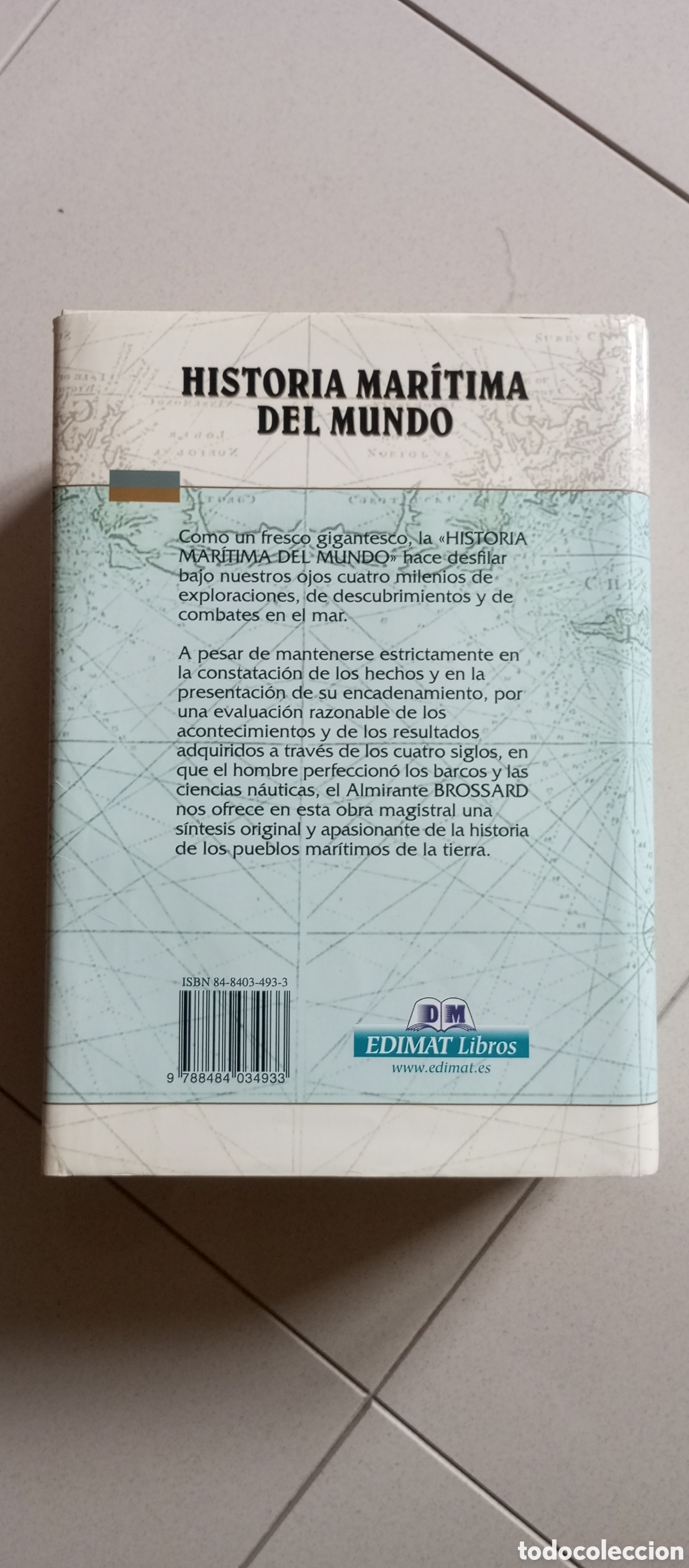Libros de segunda mano: Historia mar&iacute;tima del mundo, Maurice de Brossard - Foto 4