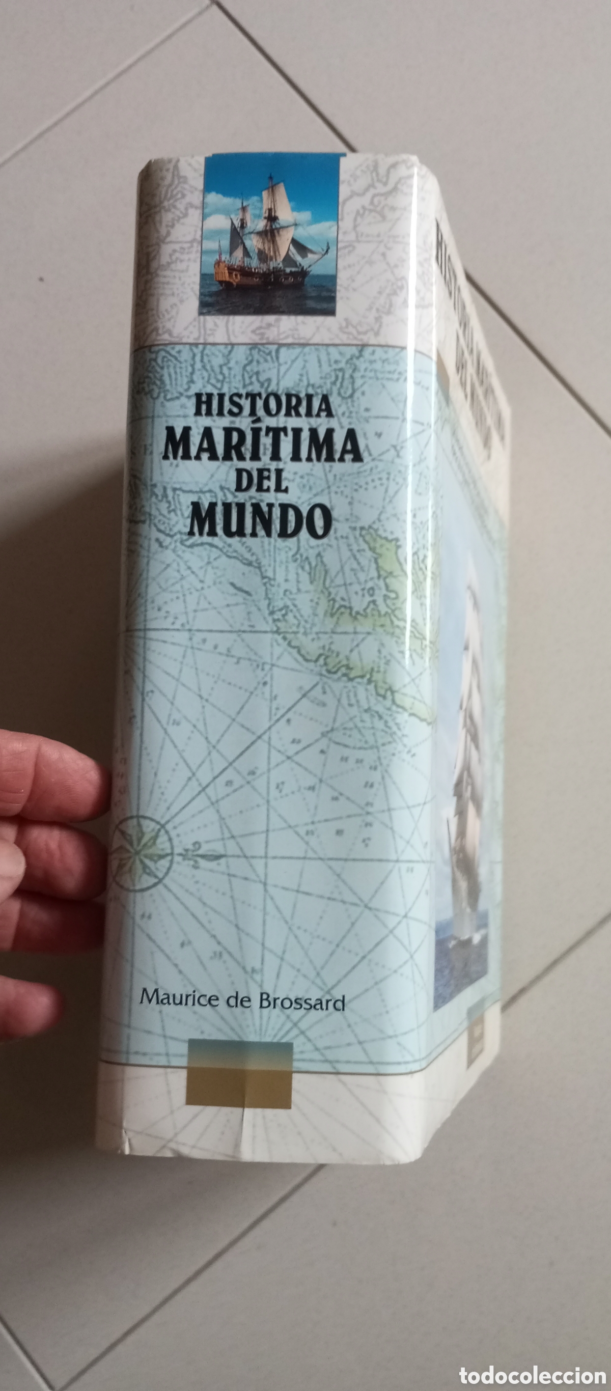 Libros de segunda mano: Historia mar&iacute;tima del mundo, Maurice de Brossard - Foto 3