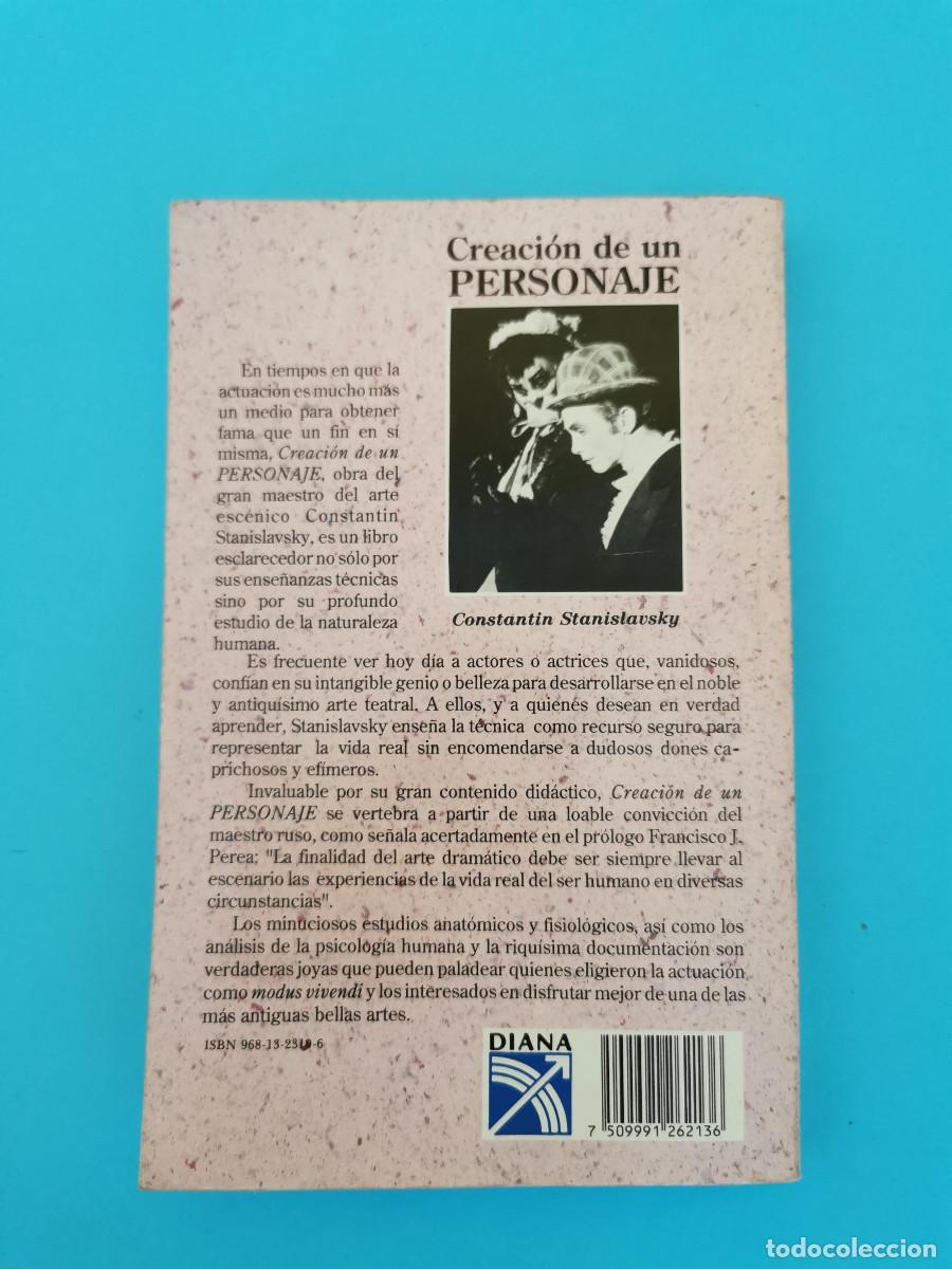 Libros de segunda mano: Creaci&oacute;n de un personaje. Constantin Stanislavsky - Foto 2
