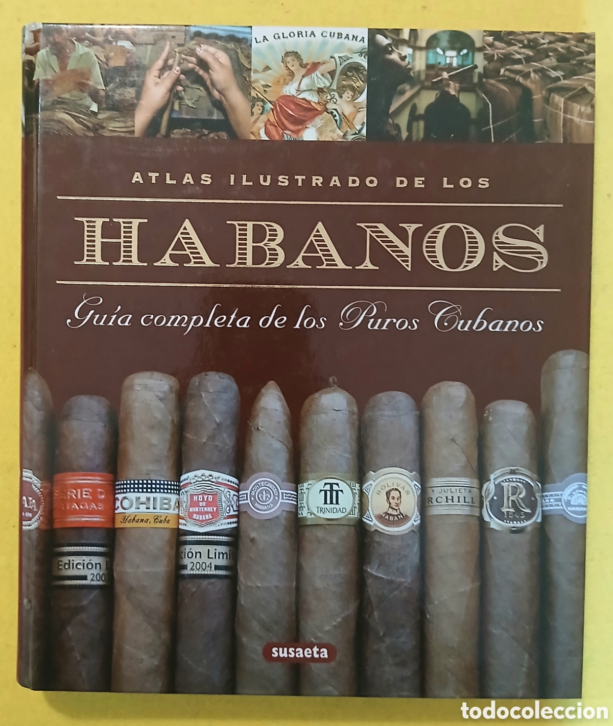 Libros de segunda mano: Atlas ilustrado de los habanos