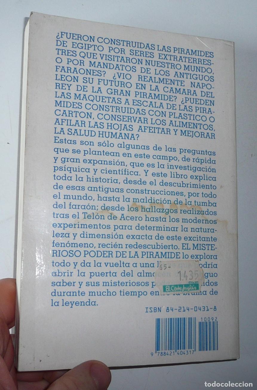 Libros de segunda mano: Los poderes ps&iacute;quicos de la pir&aacute;mide - Martin Ebon (Ediciones Aura, 1992) - Foto 2