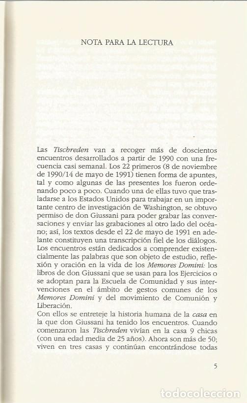 Libros de segunda mano: LA AUTOCONCIENCIA DEL COSMOS - LUIGI GIUSSANI - Foto 3