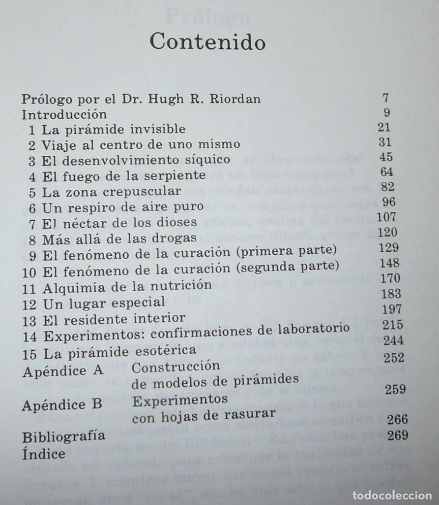 Libros de segunda mano: El poder ps&iacute;quico de las pir&aacute;mides - Bill Schul, Ed Pettit (Ediciones Diana, M&eacute;xico, 1990) - Foto 3