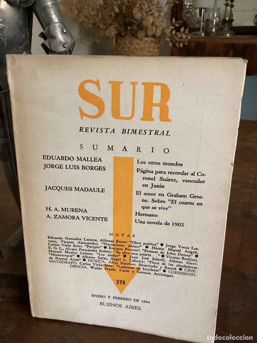 Libros de segunda mano: REVISTA TRIMESTRAL SUR. BUENOS AIRES. 1954. JORGE LUIS BORGES&hellip;
