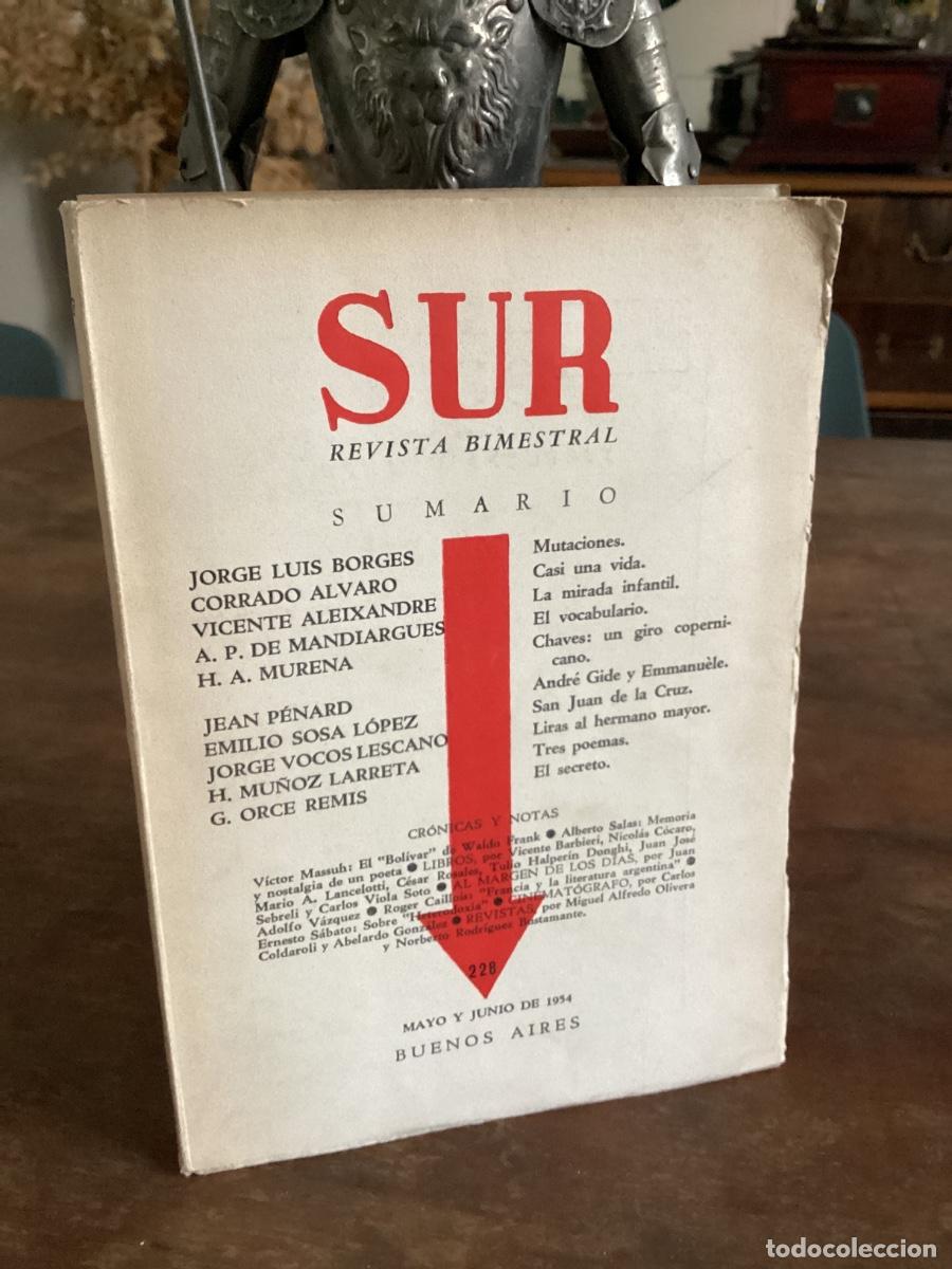 Gebrauchte B&uuml;cher: REVISTA TRIMESTRAL SUR. BUENOS AIRES. 1954. BORGES, ALEIXANDRE&hellip;.