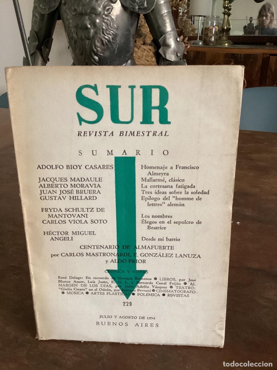 Libros de segunda mano: REVISTA BIMESTRAL SUR, 229. BUENOS AIRES, 1954. BIOY CASARES&hellip;