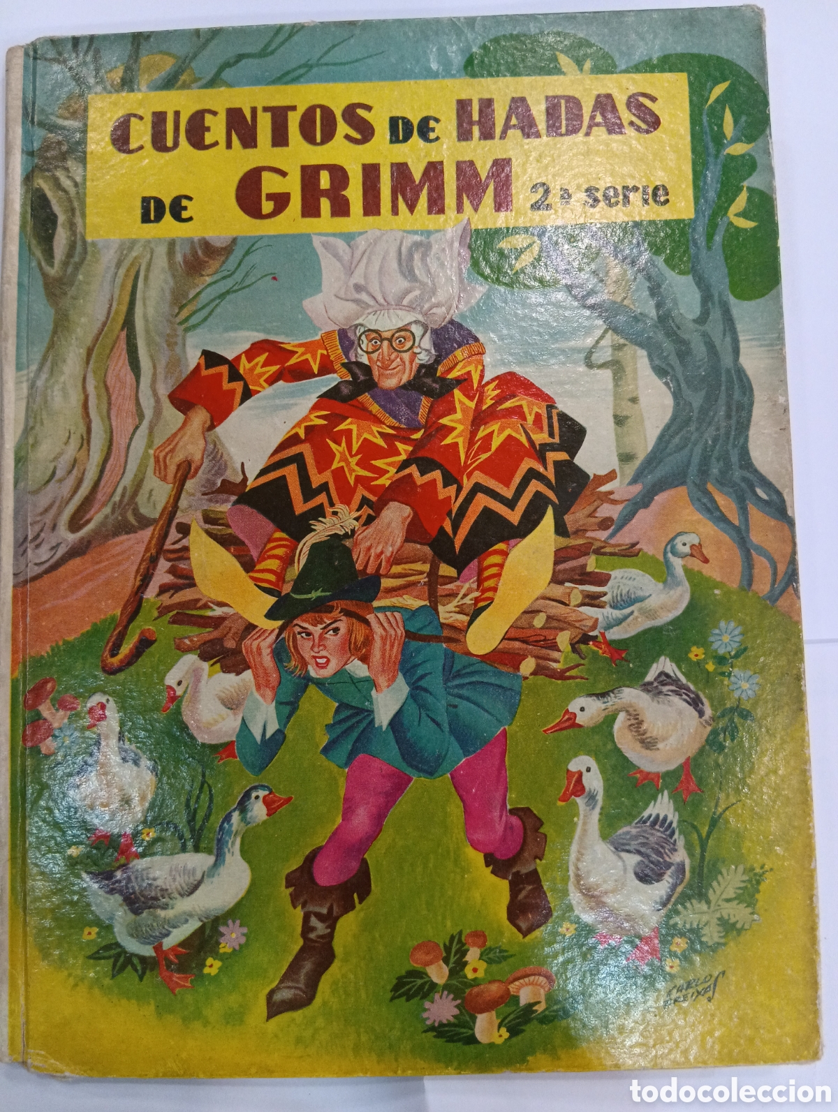Libros de segunda mano: Cuenta de Hadas de Grimm. 2&ordf; Serie - H.g. Granch - Editorial Molino - 1956