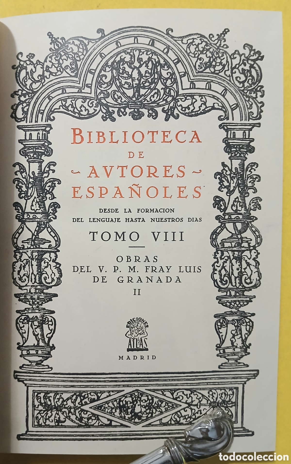 Libros de segunda mano: Obras del V.P.M. Fray Luis de Granada - Foto 7