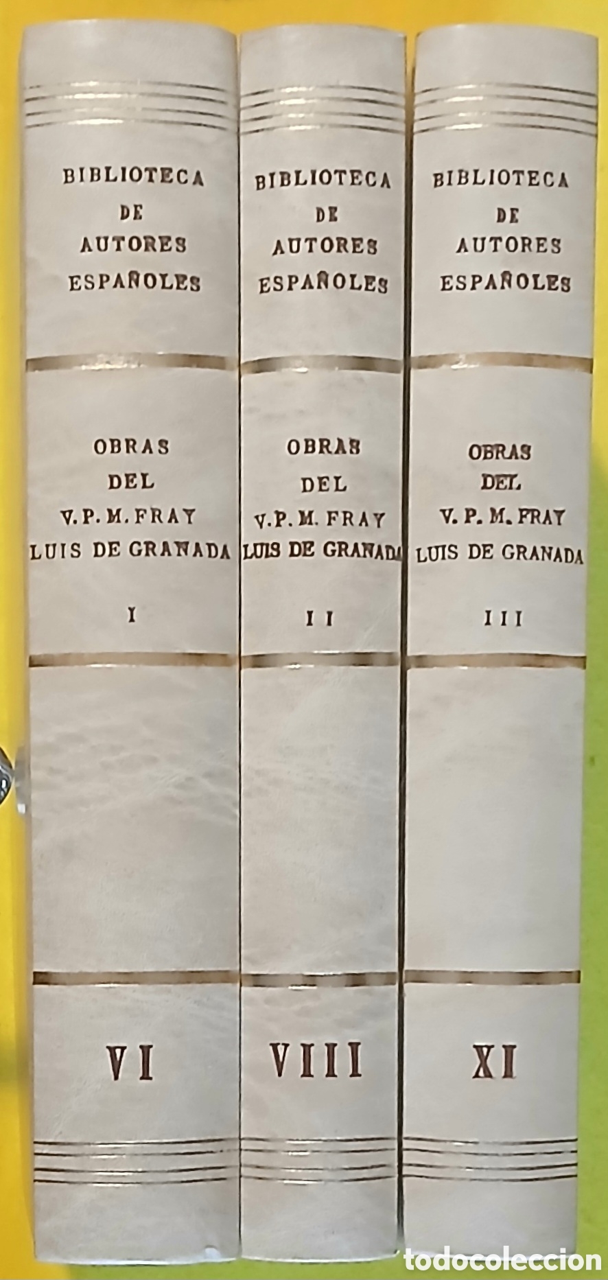 Libros de segunda mano: Obras del V.P.M. Fray Luis de Granada