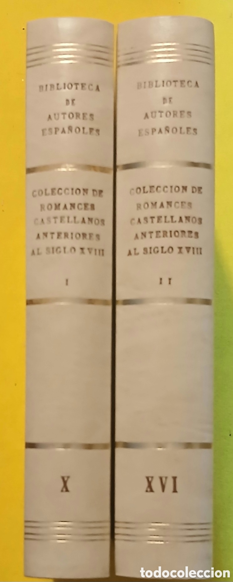 Libros de segunda mano: Romancero General o colecci&oacute;n de romances castellanos anteriores al siglo XVIII. Biblioteca de Autor