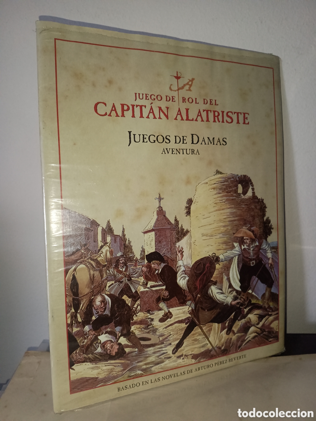 Libros de segunda mano: JUEGO DE ROL CAPIT&Aacute;N ALATRISTE JUEGO DE DAMAS AVENTURA