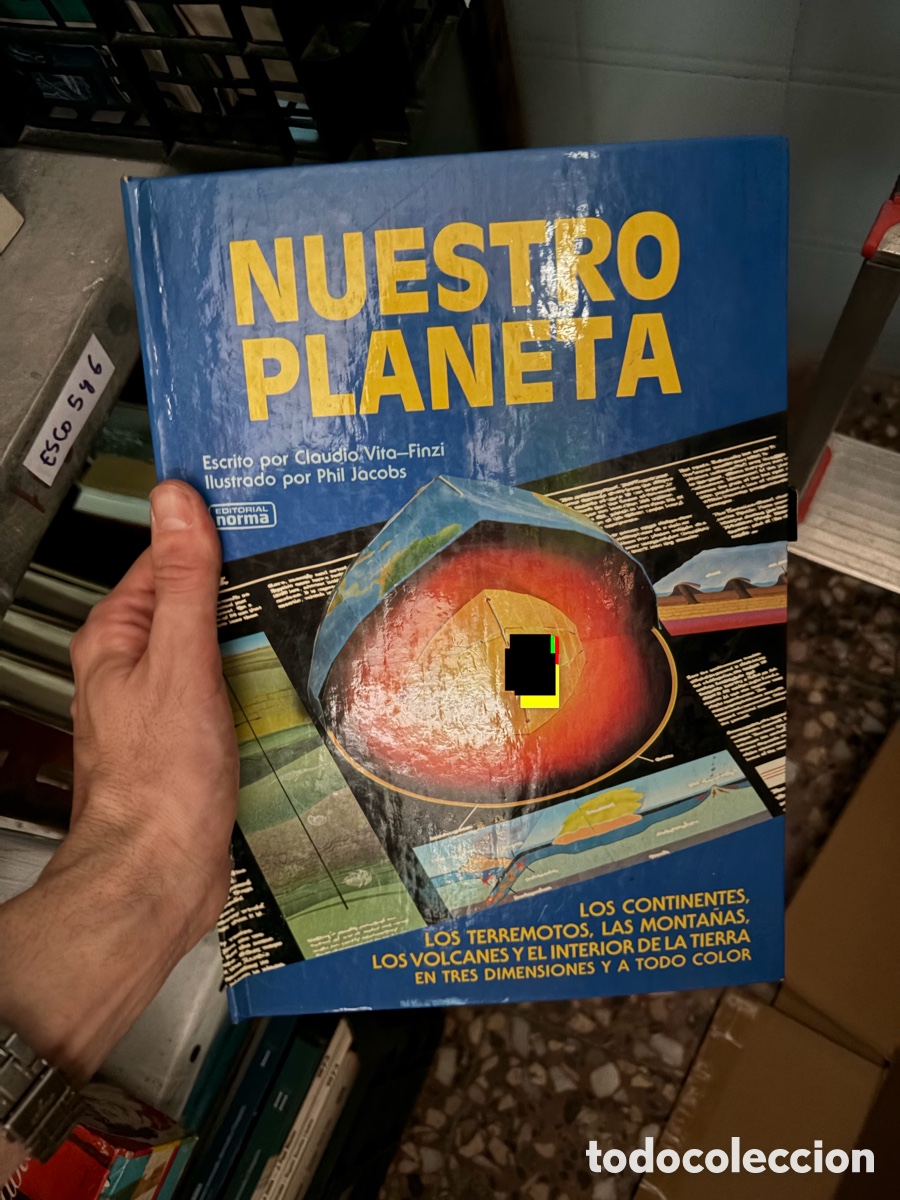 Libros de segunda mano: Esco5 NUESTRO PLANETA Escrito por Claudio, Vita-Finzi Ilustrado por Phil Jacobs