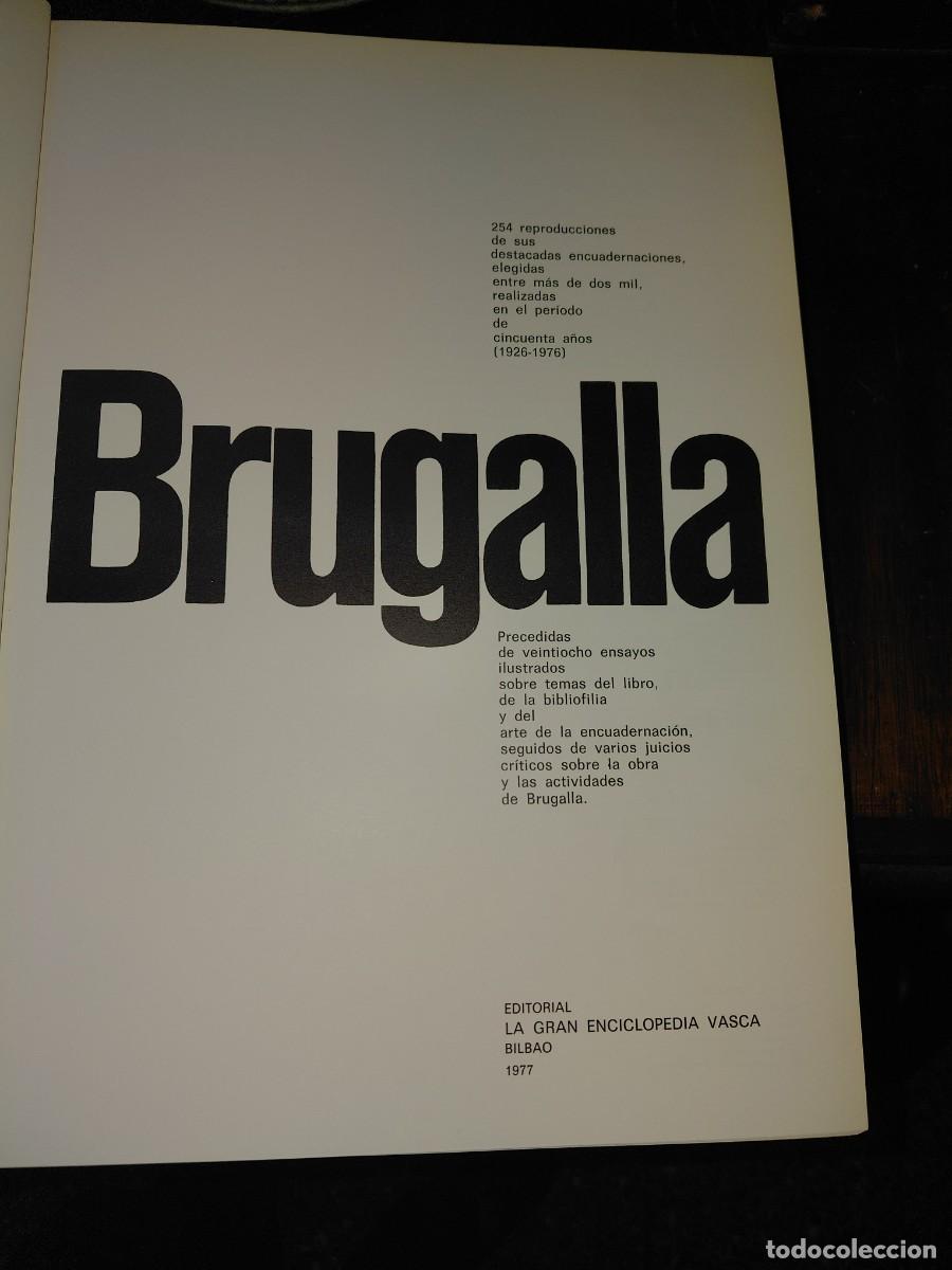 Libros de segunda mano: EL ARTE EN EL LIBRO Y EN LA ENCUADERNACION - BRUGALLA