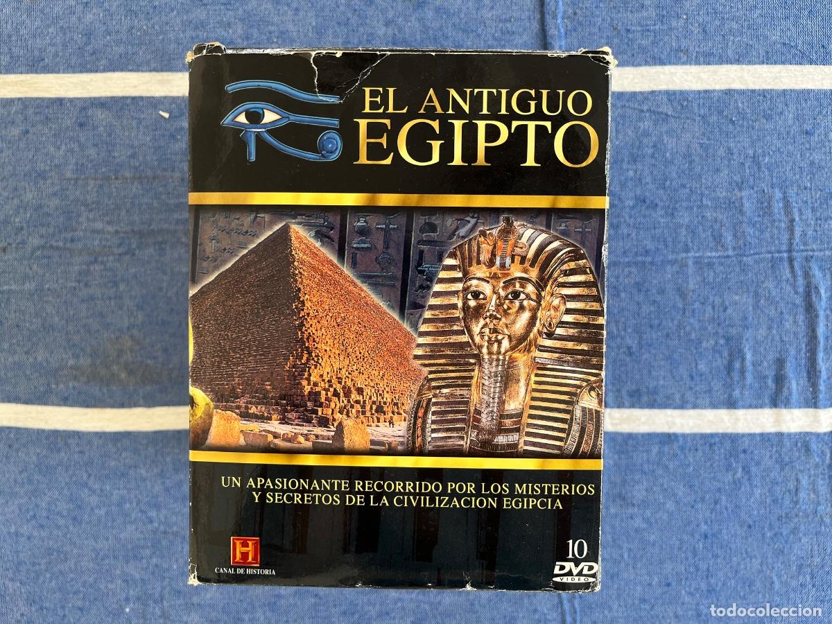 Libros de segunda mano: EL ANTIGUO EGIPTO 10 DVD Canal Historia - en estuche de cart&oacute;n