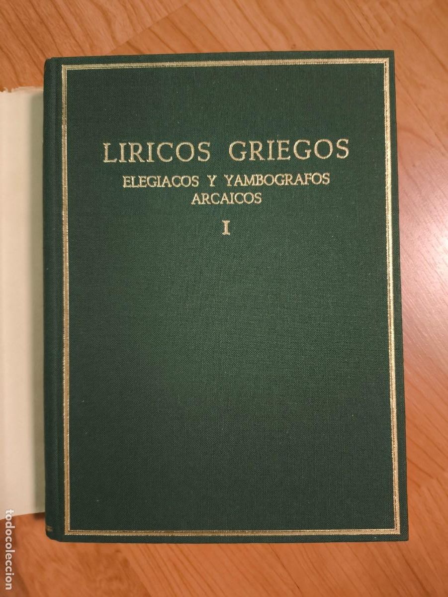 Libros de segunda mano: L&iacute;ricos Griegos tomo I y II - Foto 2