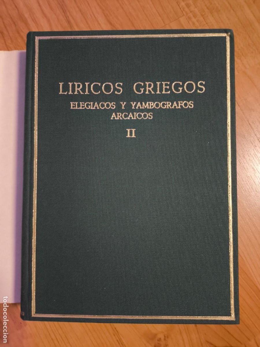 Libros de segunda mano: L&iacute;ricos Griegos tomo I y II - Foto 6
