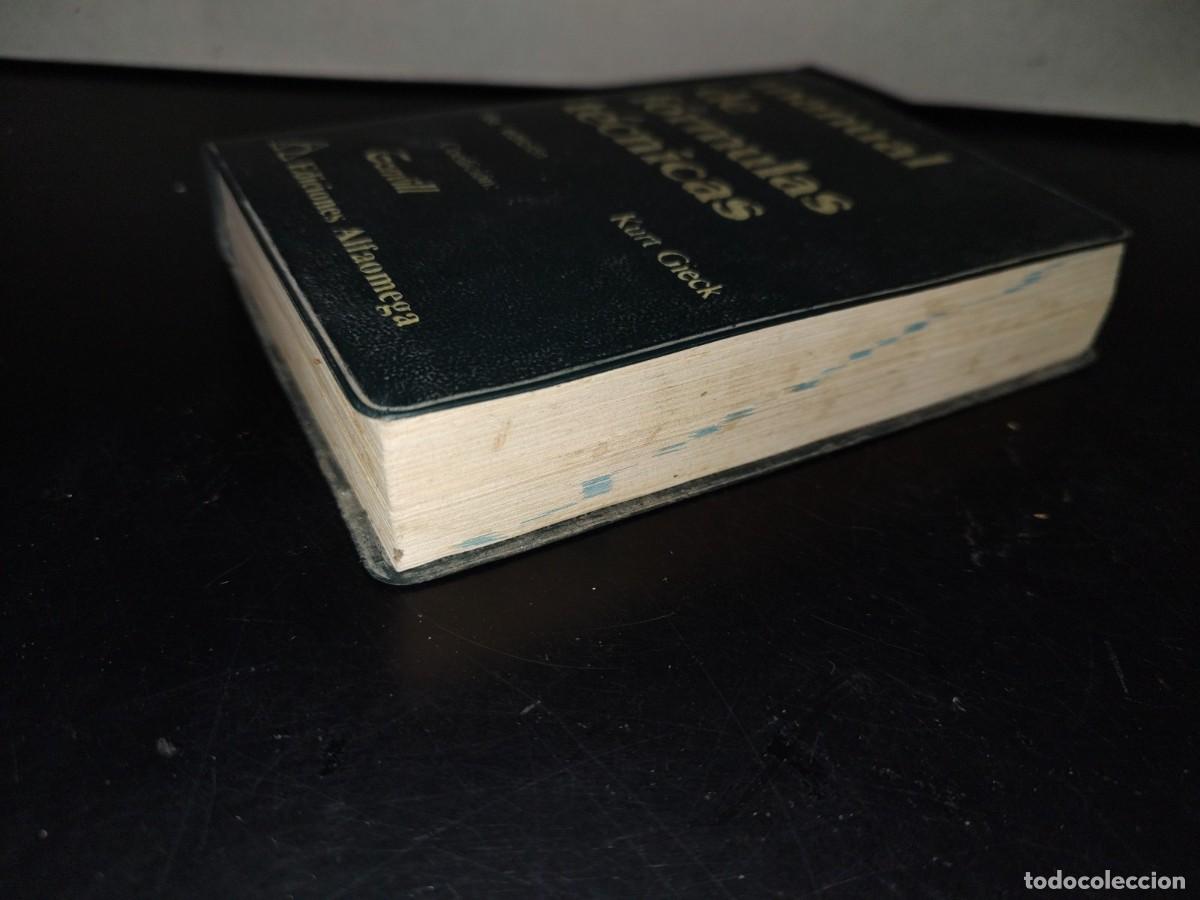 Libros de segunda mano: 202- Manual De F&oacute;rmulas T&eacute;cnicas - Kurt Gieck. Ediciones Alfaomega, 1981 - Foto 3