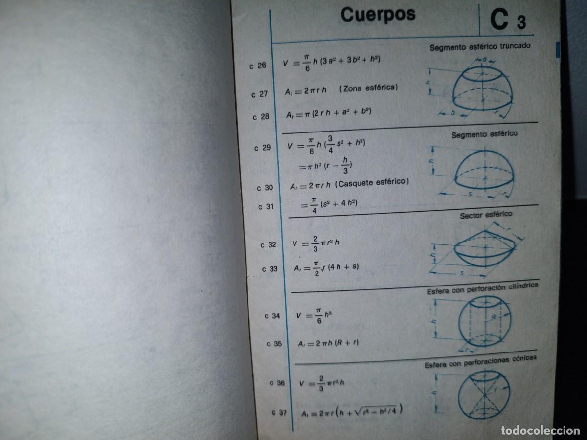 Libros de segunda mano: 202- Manual De F&oacute;rmulas T&eacute;cnicas - Kurt Gieck. Ediciones Alfaomega, 1981 - Foto 7