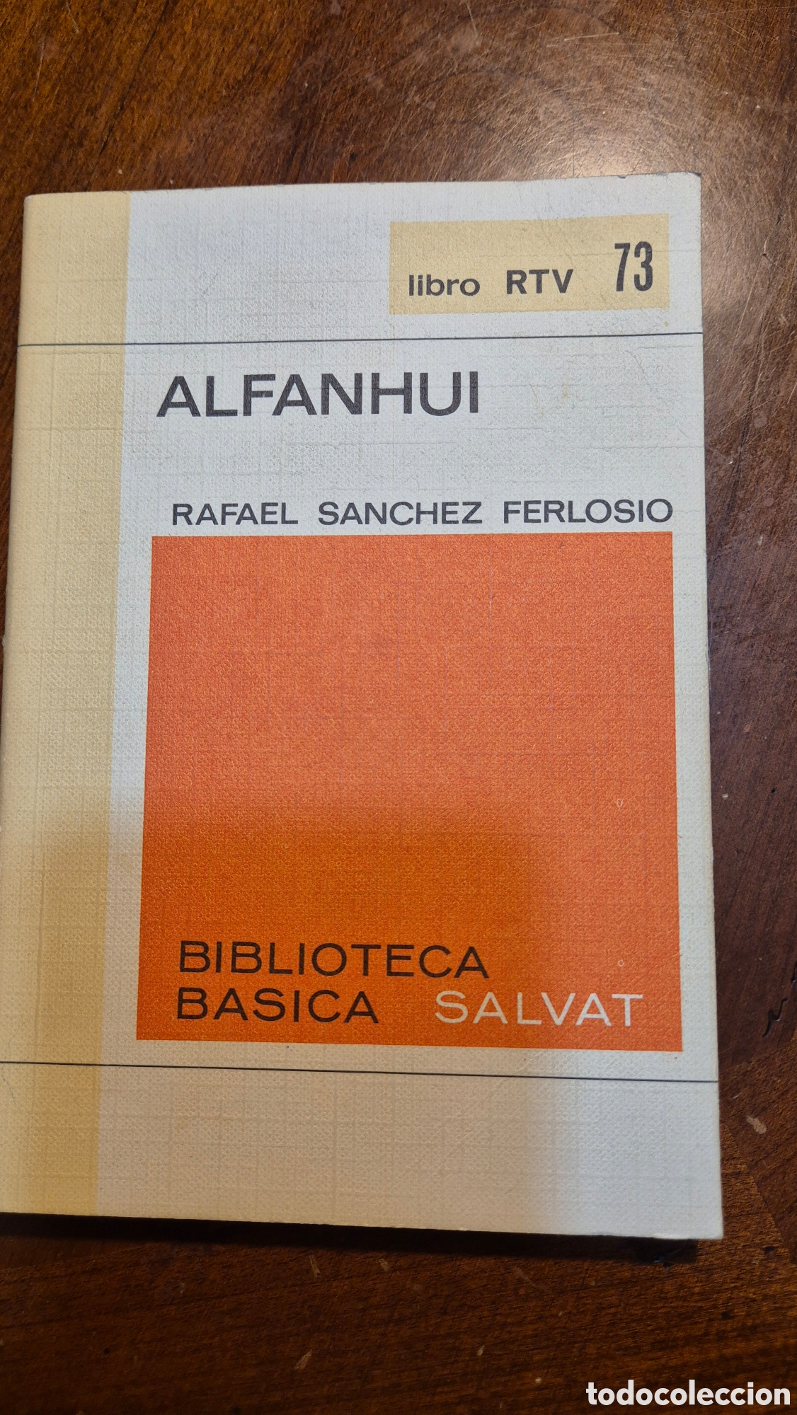 Libros de segunda mano: Alfanhu&iacute; - Rafael S&aacute;nchez Ferlosio (Libro RTV)