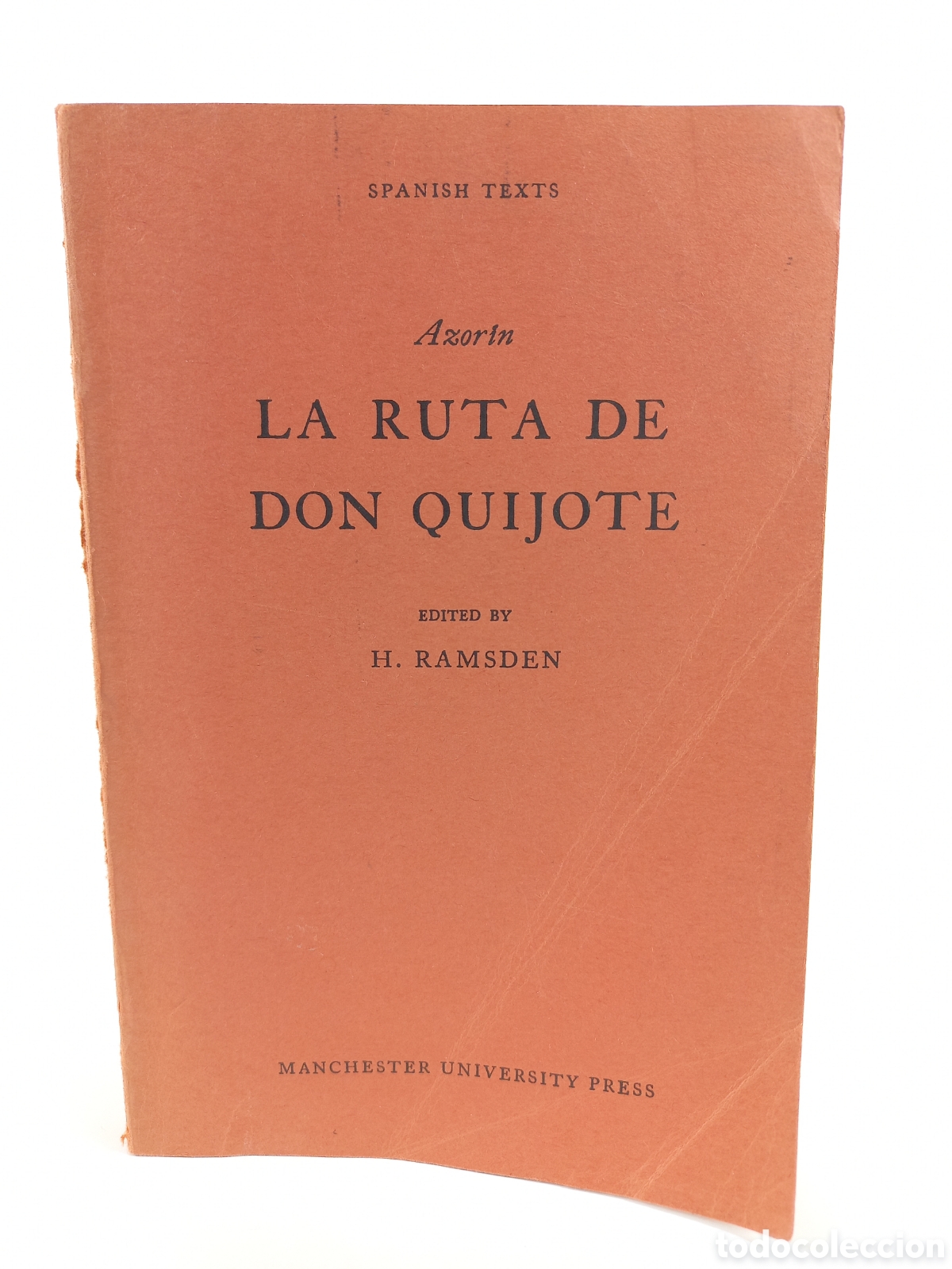 Libros de segunda mano: La Ruta de Don Quijote. Azor&iacute;n. Manchester University Press, 1966.