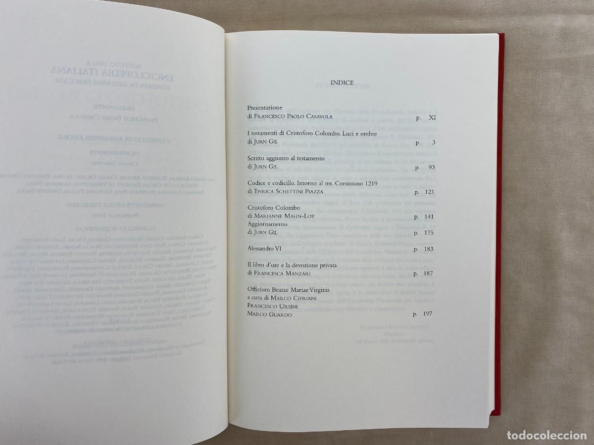 Libros de segunda mano: Libro de Horas de Crist&oacute;bal Col&oacute;n - facs&iacute;mil y comentario - Treccani 2007 - Foto 11