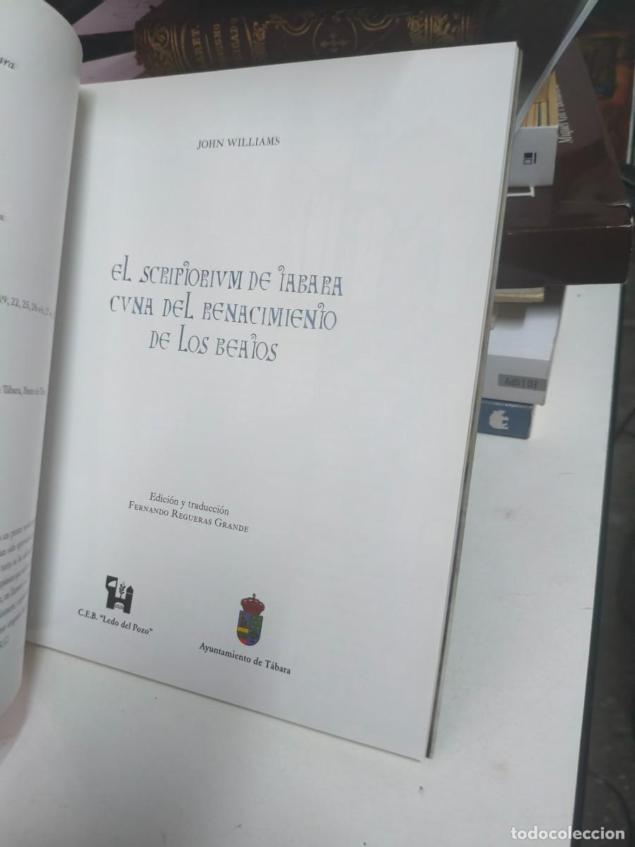 Libros de segunda mano: El scriptorium de Tabara cuna del Renacimiento de los Beatos - John Williams. Dedicatoria aut&oacute;grafa - Foto 4