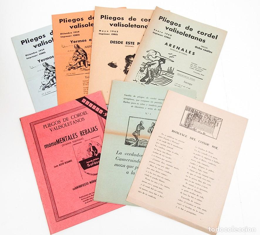 Libros de segunda mano: PLIEGOS VALISOLETAMOS - LOTE DE VARIOS N&Uacute;MEROS - Foto 1