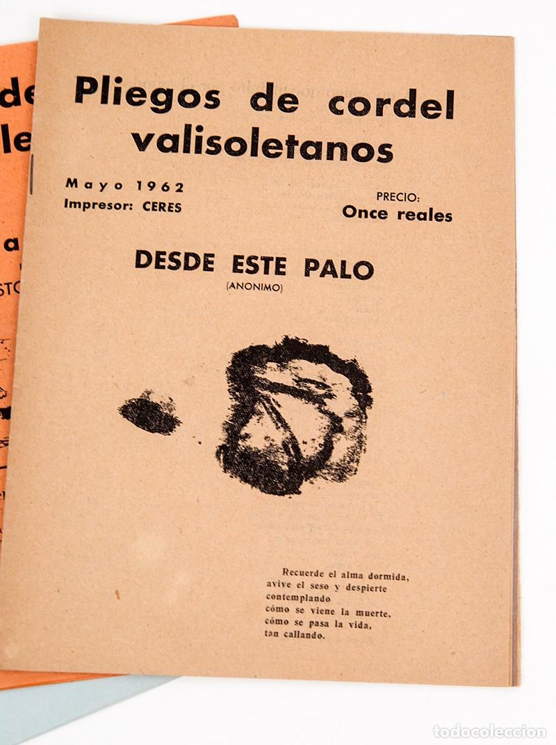 Libros de segunda mano: PLIEGOS VALISOLETAMOS - LOTE DE VARIOS N&Uacute;MEROS - Foto 4