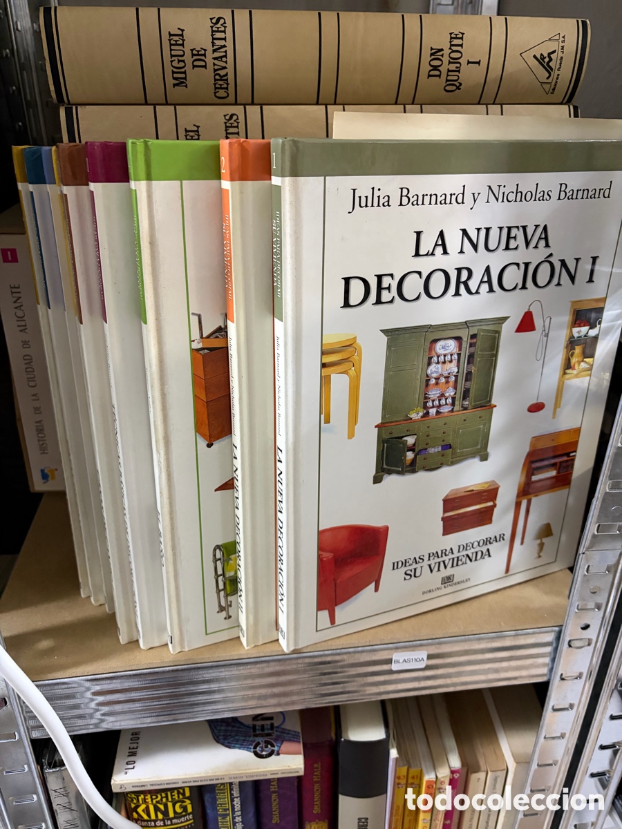 Libros de segunda mano: Blas110A lote de libros decoraci&oacute;n de viviendas: ba&ntilde;o, campo, estudio, cocina, estarcido. 2000