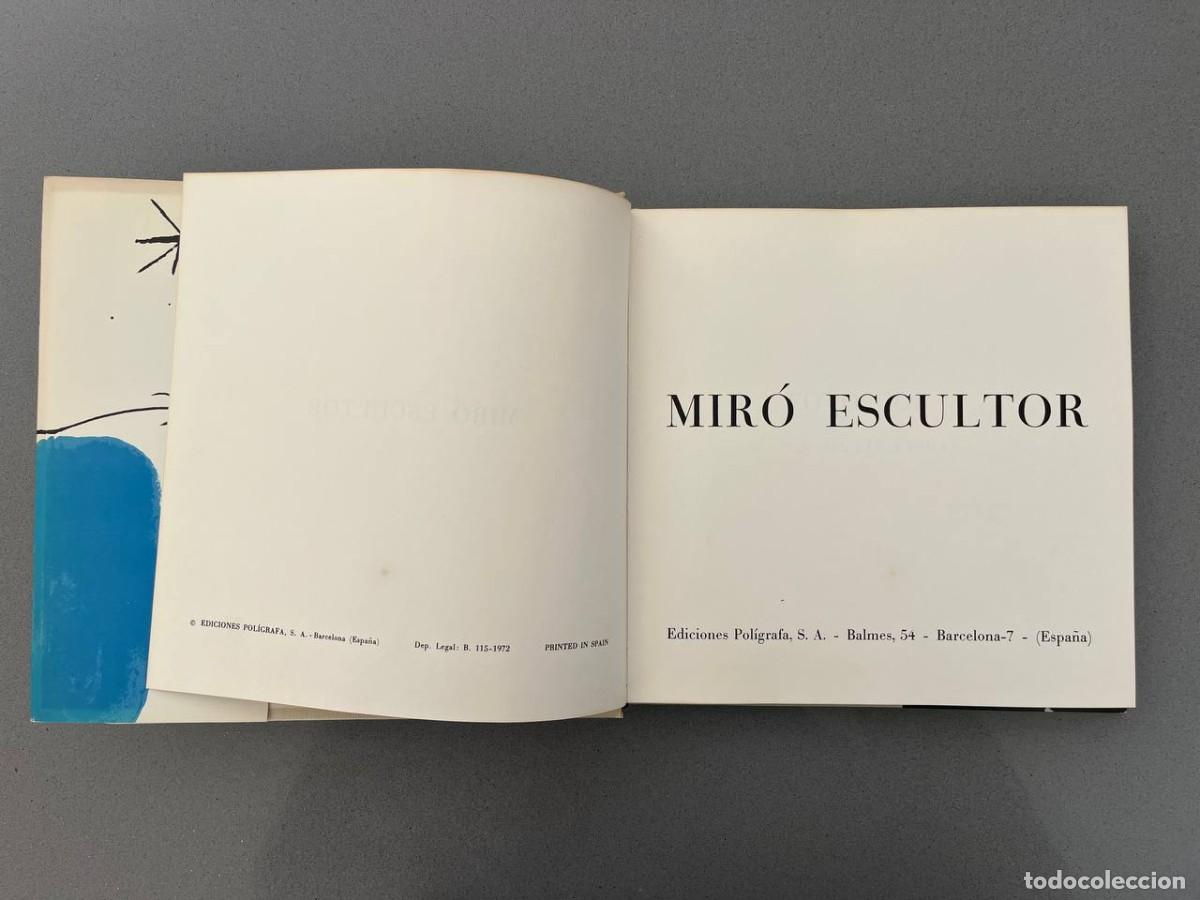 Libros de segunda mano: Mir&oacute; Escultor - Pol&iacute;grafa - 1972 - Francesc Catal&agrave; Roca - Foto 10