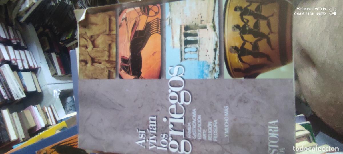 Libros de segunda mano: ASI VIVIAN LOS GRIEGOS - VARIOS