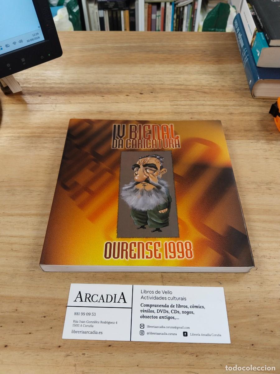 Libros de segunda mano: IV Bienal da Caricatura. Ourense 1998