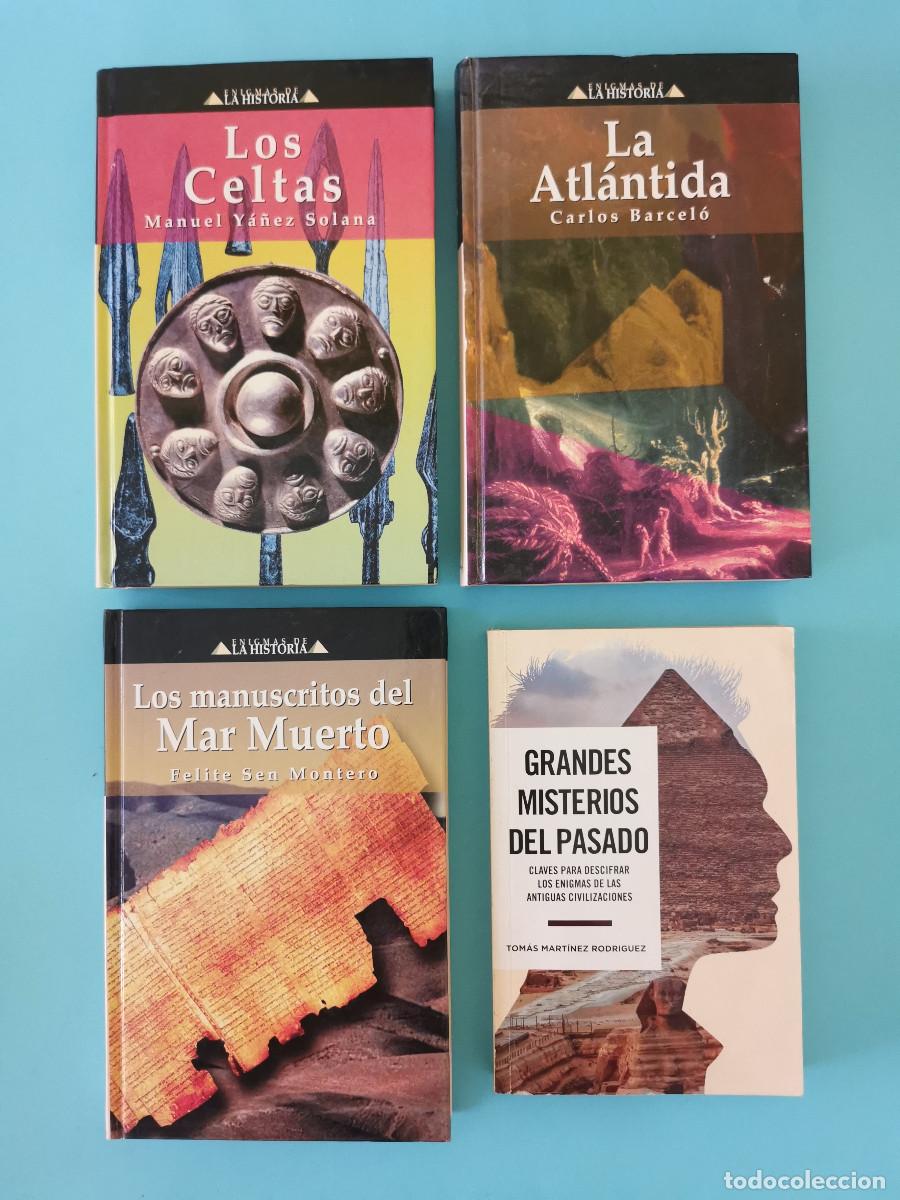 Libros de segunda mano: Los manuscritos del Mar Muerto Los Celtas Manuel Y&aacute;&ntilde;ez La Atl&aacute;ntida. Grandes misterios del pasado.